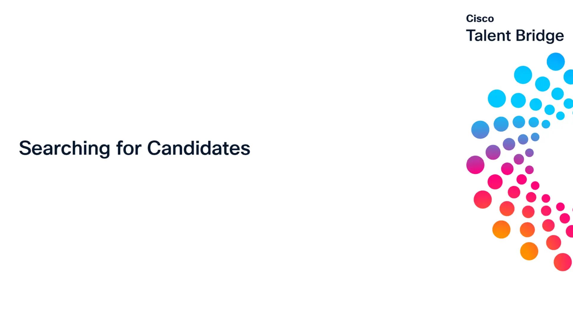 Searching for Candidates title page
